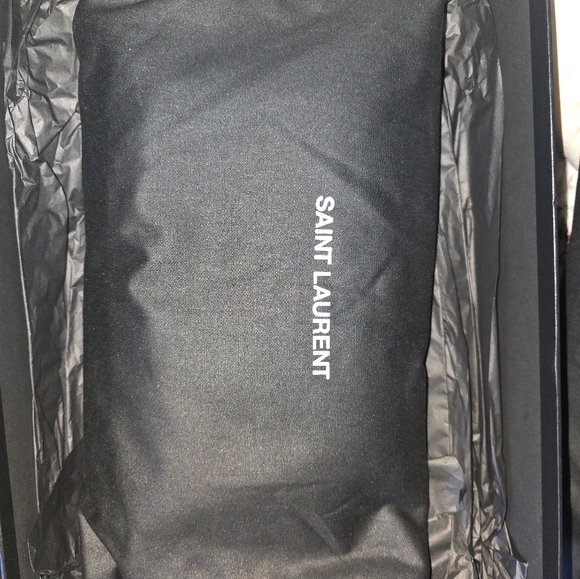 Kate Small YSL Crossbody Bag in Shearling - Picture 8 of 11